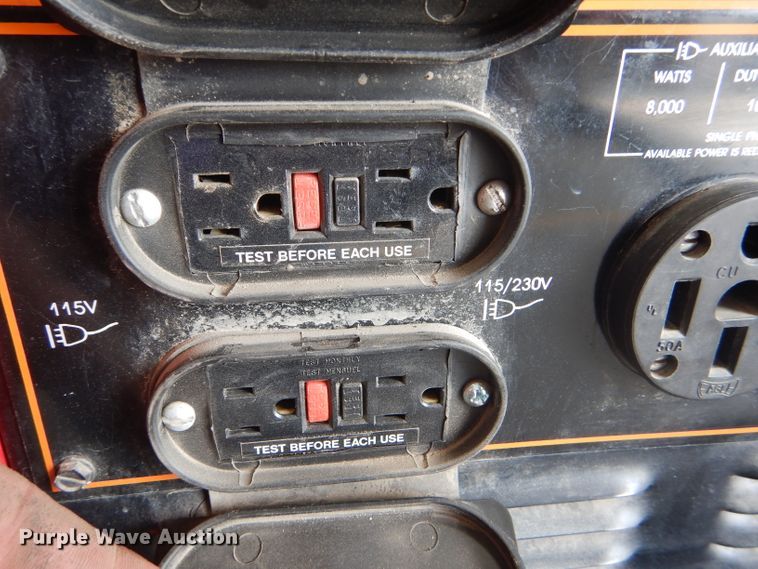 image for item FY9589 Lincoln Ranger 8 welder/generator