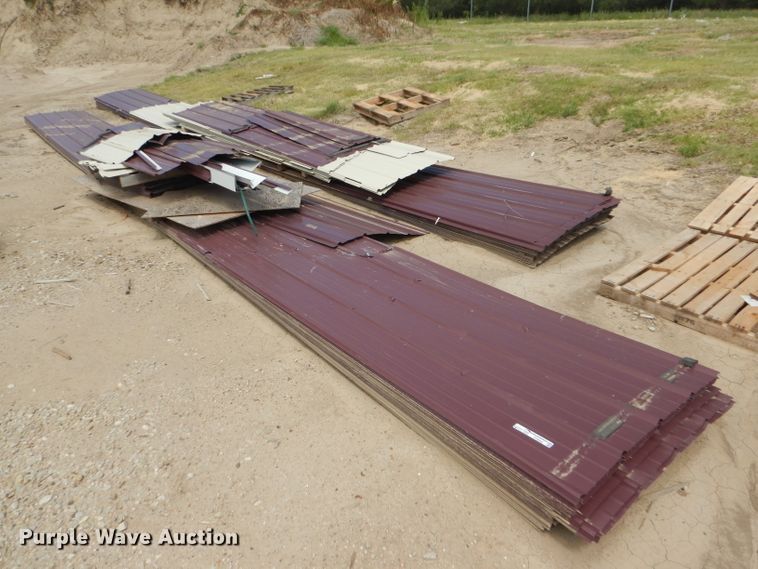 image for item FY9592 Approximately 8,912 sq.ft. roofing metal