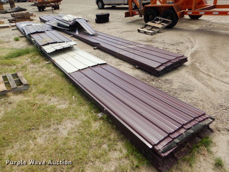 image for item FY9592 Approximately 8,912 sq.ft. roofing metal