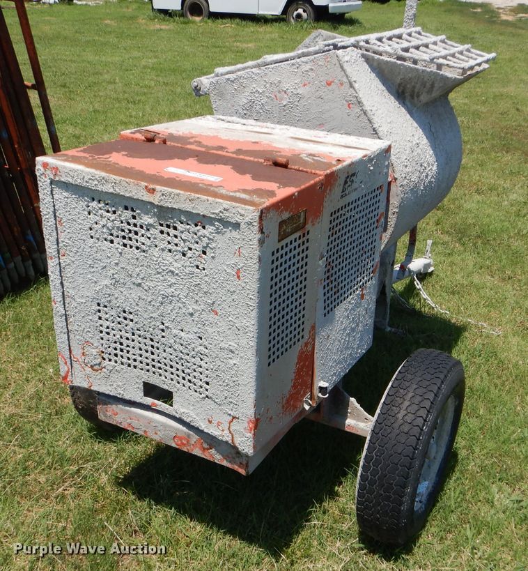 Essick mortar mixer in Lincoln, KS Item FY9614 sold Purple Wave