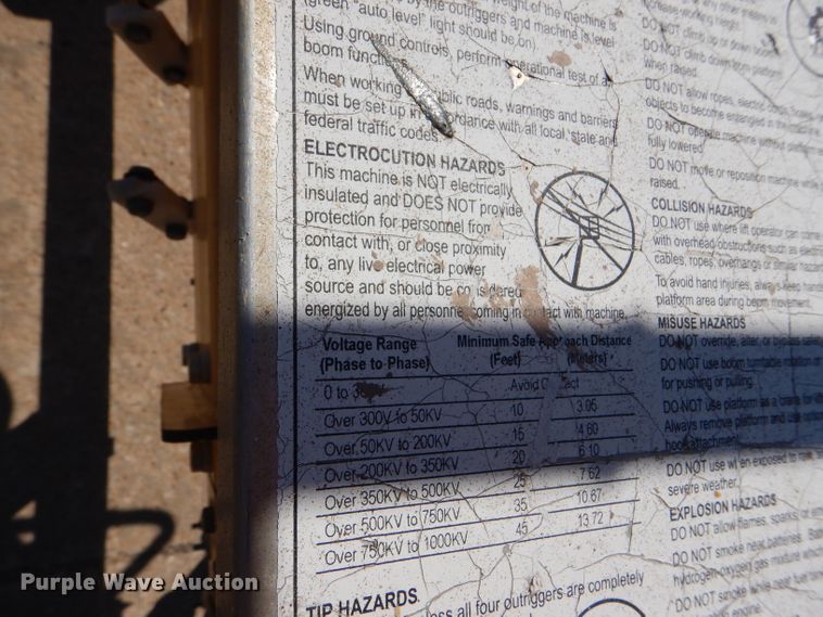 image for item GH9529 2006 Biljax 3632T boom lift