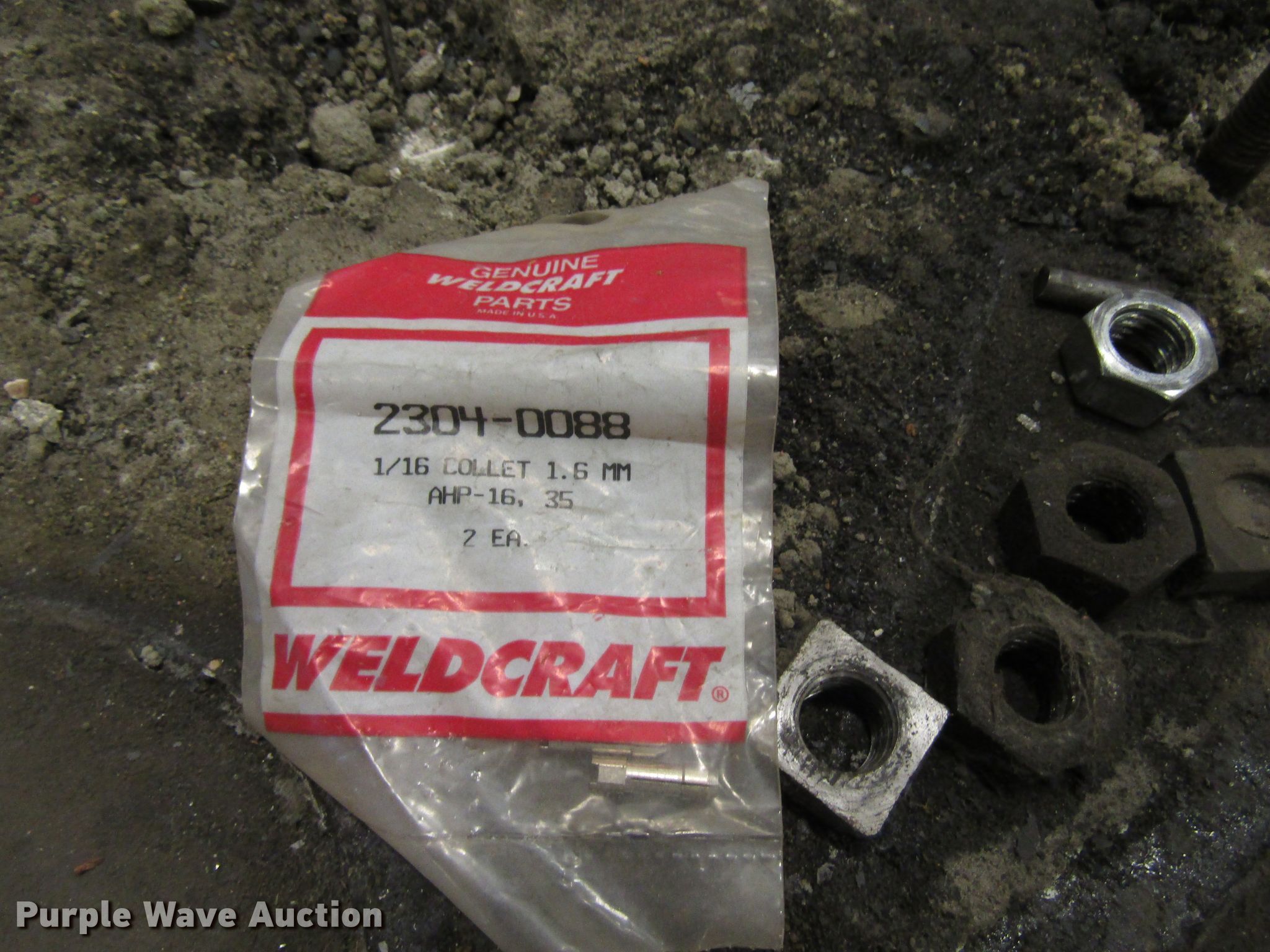 Welding supplies in Kansas City, MO Item FJ9696 sold Purple Wave