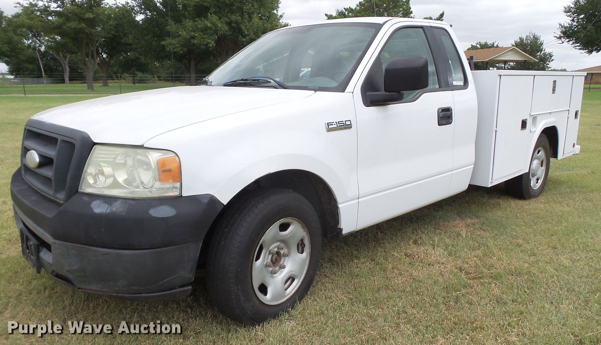 2006 Ford F150 Utility Bed Pickup Truck In Wichita Falls Tx Item Fl9313 Sold Purple Wave
