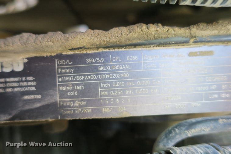 image for item DB10230 2006 Komatsu WA250-5L wheel loader