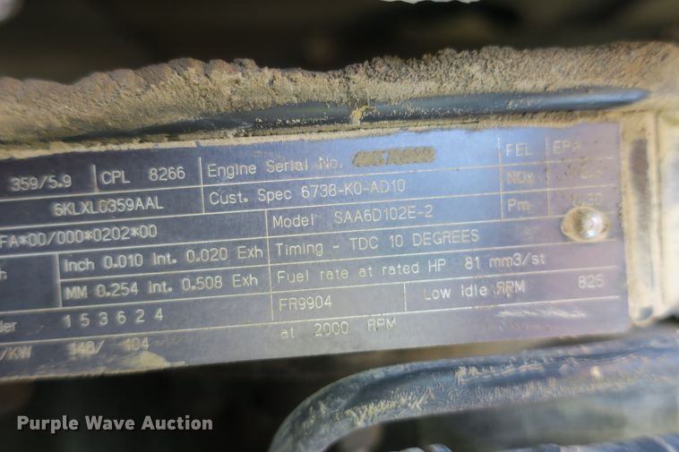 image for item DB10230 2006 Komatsu WA250-5L wheel loader