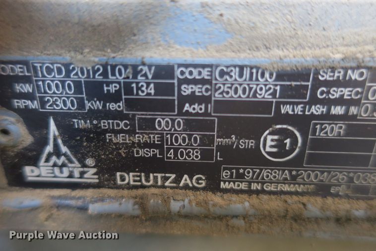 image for item DB10234 2010 Bomag BW27RH pneumatic roller