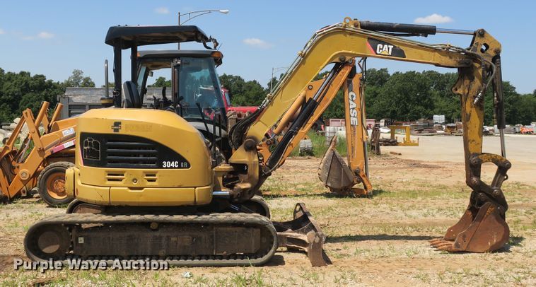image for item DB10237 2008 Caterpillar 304C CR mini excavator