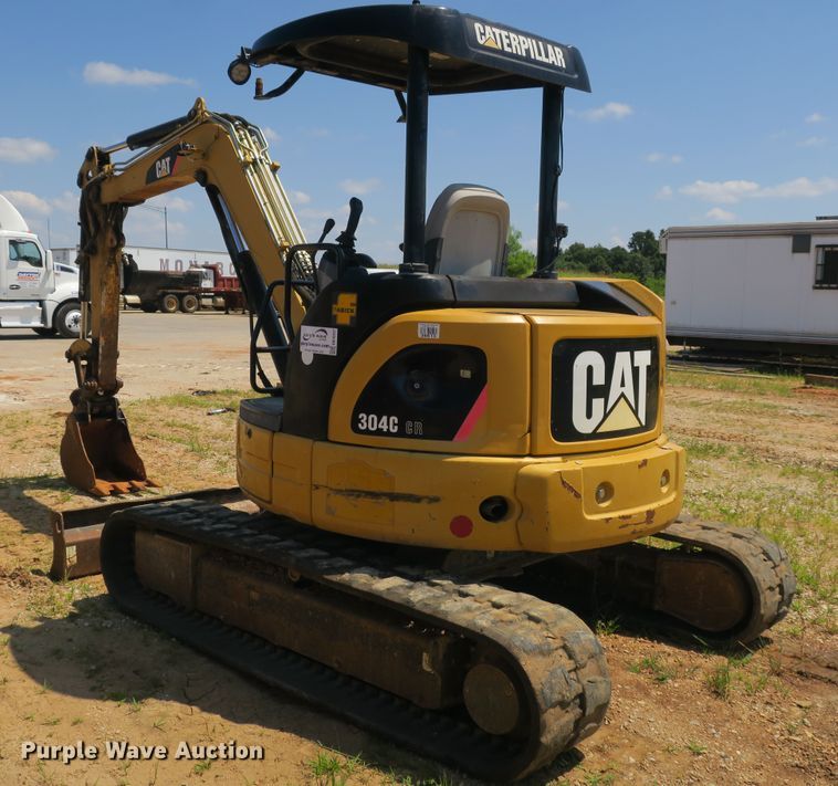 image for item DB10237 2008 Caterpillar 304C CR mini excavator