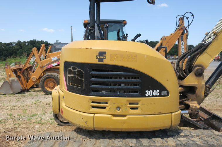 image for item DB10237 2008 Caterpillar 304C CR mini excavator