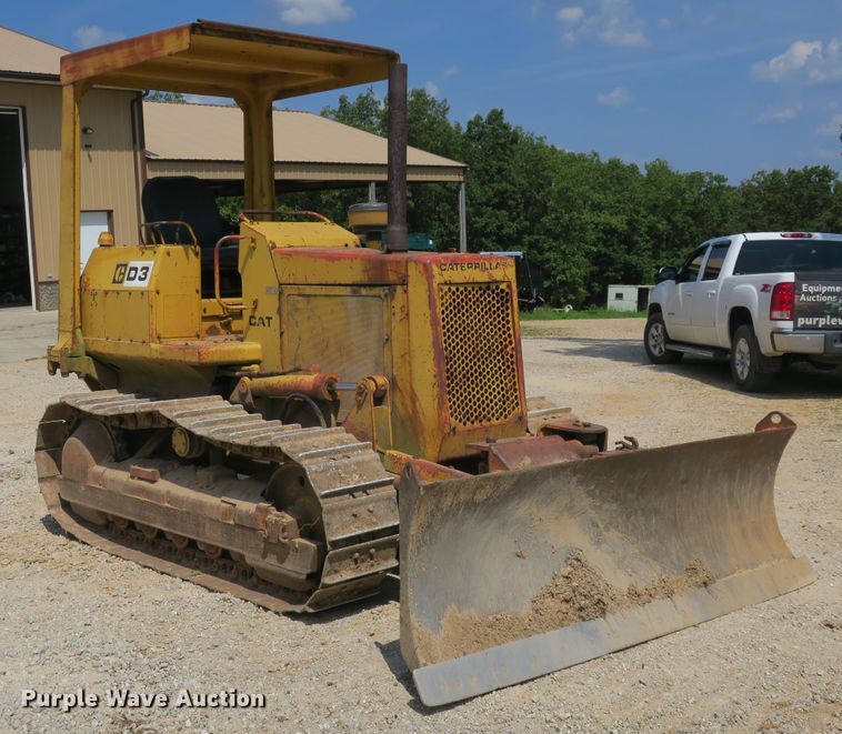 image for item DB10244 1976 Caterpillar D3 dozer