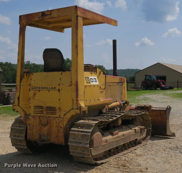 image for item DB10244 1976 Caterpillar D3 dozer