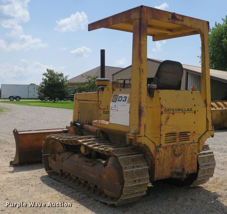 image for item DB10244 1976 Caterpillar D3 dozer