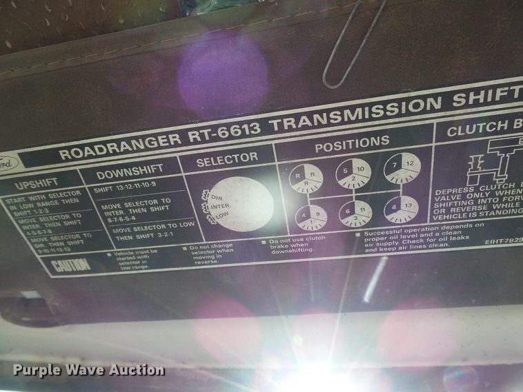 image for item DC5069 1982 Ford 8000 dump truck