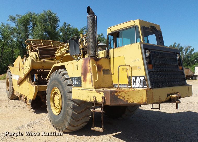 image for item DC5071 1998 Caterpillar 615C Series II elevating scraper
