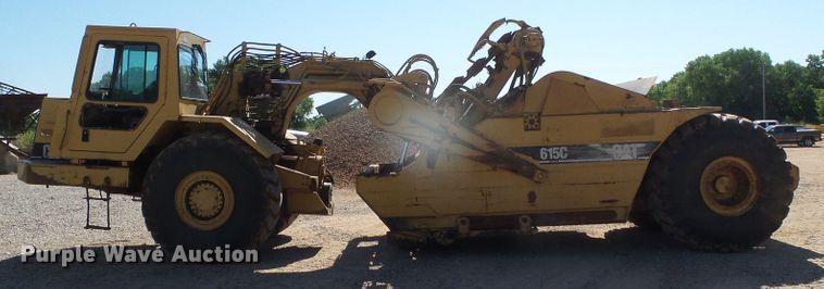 image for item DC5071 1998 Caterpillar 615C Series II elevating scraper