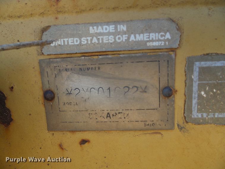 image for item DC5071 1998 Caterpillar 615C Series II elevating scraper