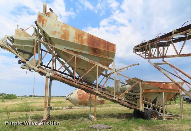 image for item DD6321 1972 Vince-hagan HT-7250-25 concrete batch plant