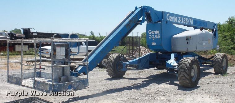 image for item DD6332 2008 Genie Z-135 boom lift