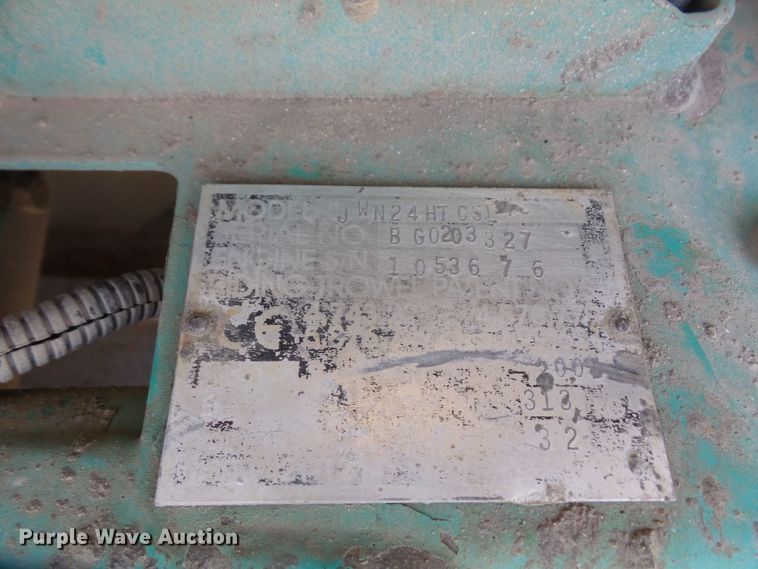 image for item DD6333 Whiteman JWN24HTCSL power trowel