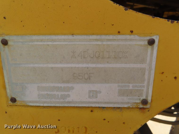 image for item DD6349 1992 Caterpillar 950F wheel loader