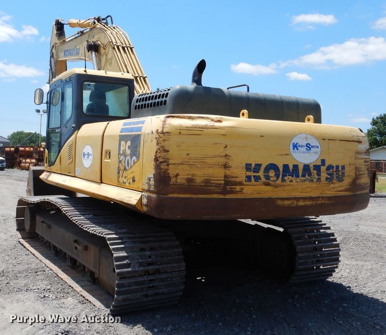 image for item DE4004 2005 Komatsu PC300LC-7 excavator