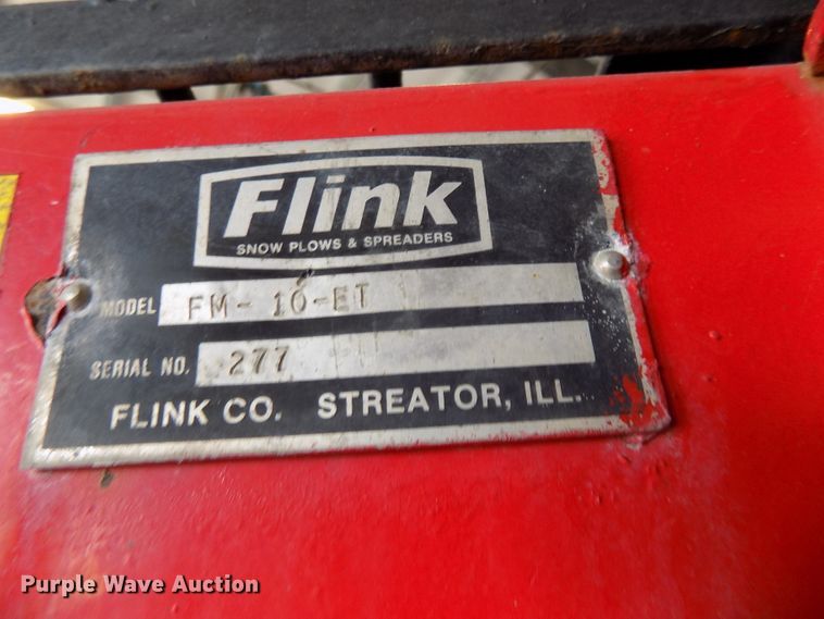 image for item DE7741 Flink FM10ET spreader