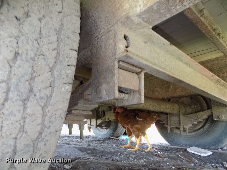 image for item DE7750 1982 Belshe T-82A equipment trailer