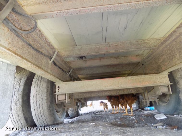 image for item DE7750 1982 Belshe T-82A equipment trailer