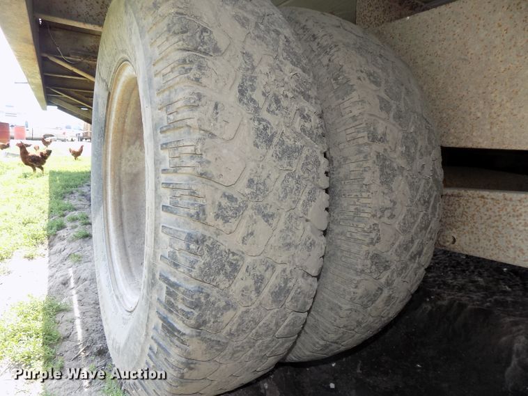 image for item DE7750 1982 Belshe T-82A equipment trailer