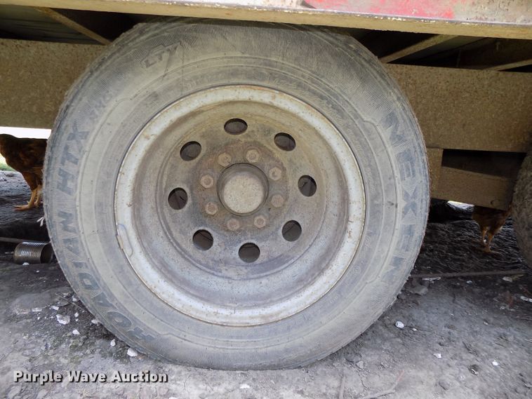 image for item DE7750 1982 Belshe T-82A equipment trailer