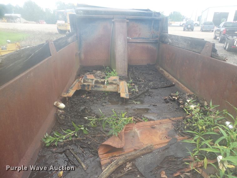 image for item DE7882 Davis steel dump bed