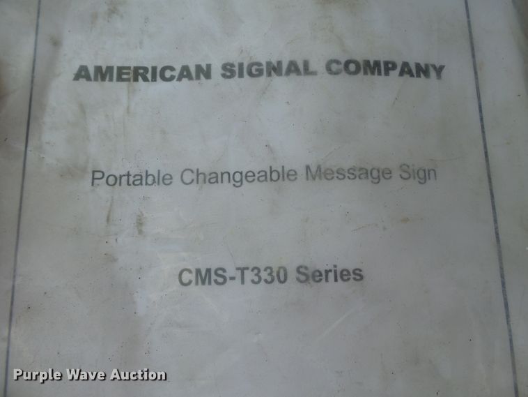 image for item DE7886 2004 American Signal CMST330 message board