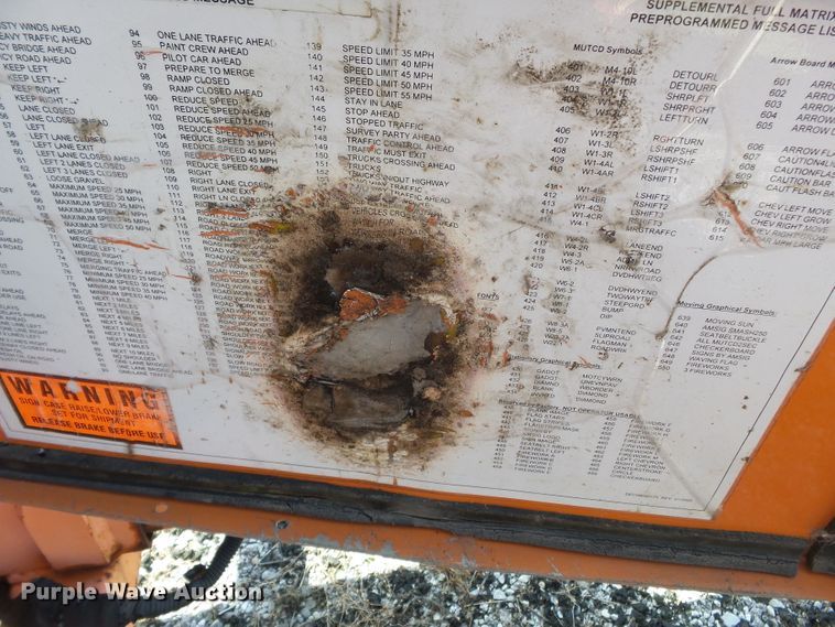 image for item DE7891 2004 American Signal CMST330 message board