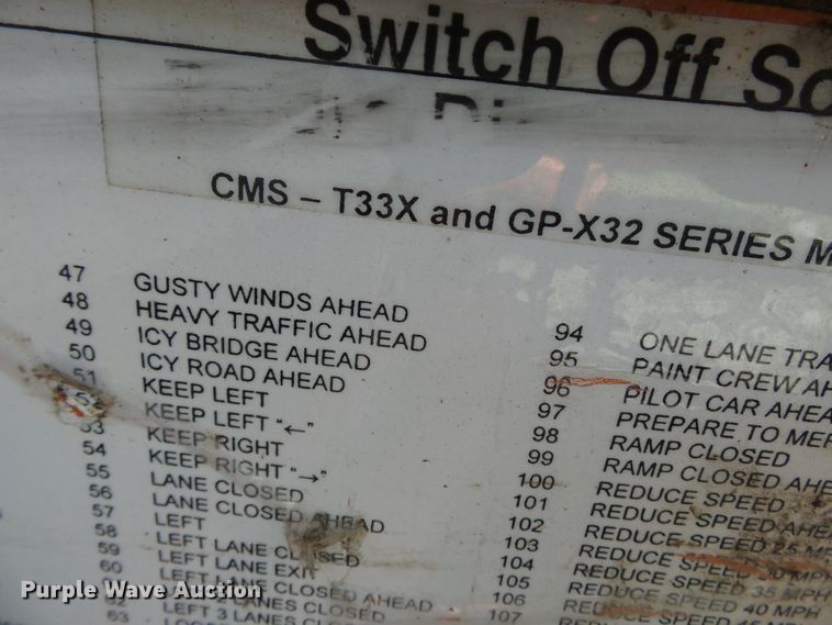 image for item DE7891 2004 American Signal CMST330 message board