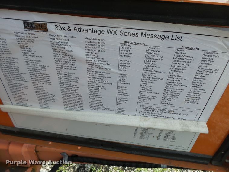 image for item DE7893 2005 American Signal CMST330 message board