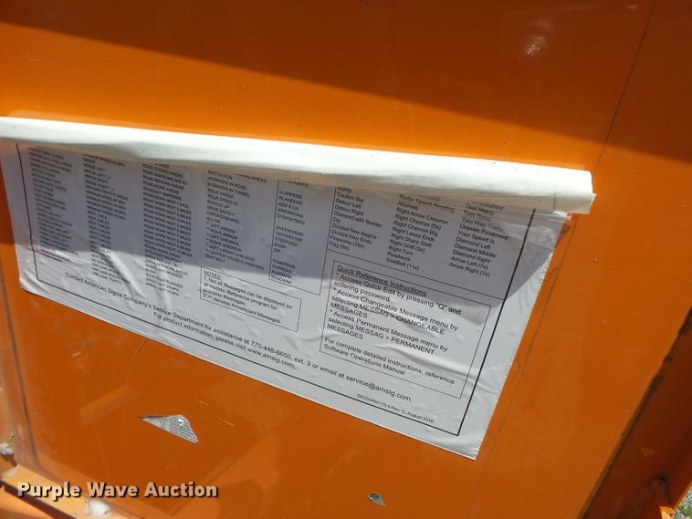 image for item DE7894 2003 American Signal CMST330 message board