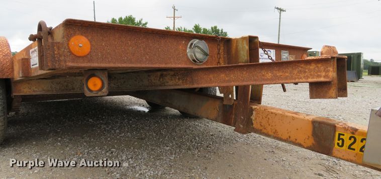 image for item DE8193 1996 Butler LT-1014 tilt deck utility trailer