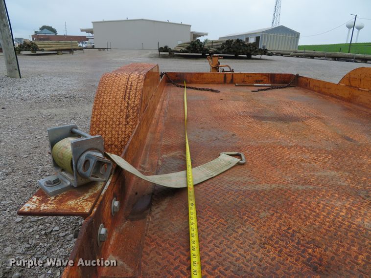 image for item DE8193 1996 Butler LT-1014 tilt deck utility trailer