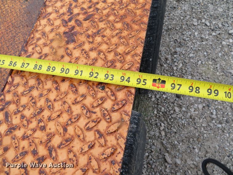 image for item DE8193 1996 Butler LT-1014 tilt deck utility trailer