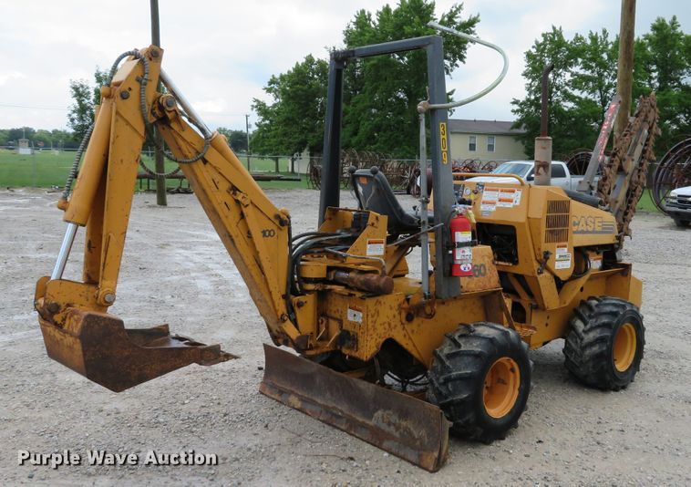 image for item DE8195 1997 Case 360 trencher