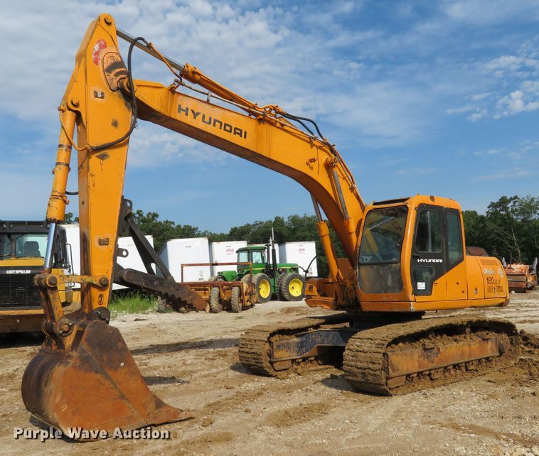 image for item DE8199 1995 Hyundai Robex 180LC-3 excavator