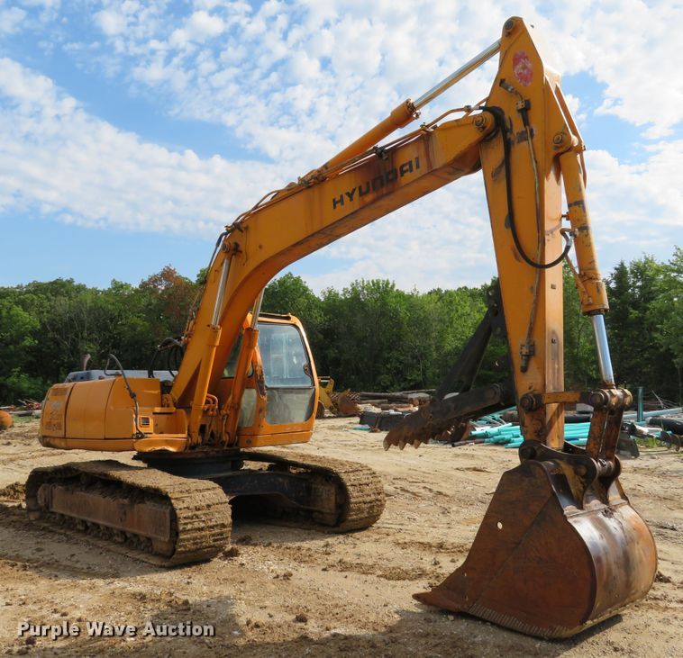 image for item DE8199 1995 Hyundai Robex 180LC-3 excavator