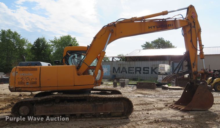 image for item DE8199 1995 Hyundai Robex 180LC-3 excavator