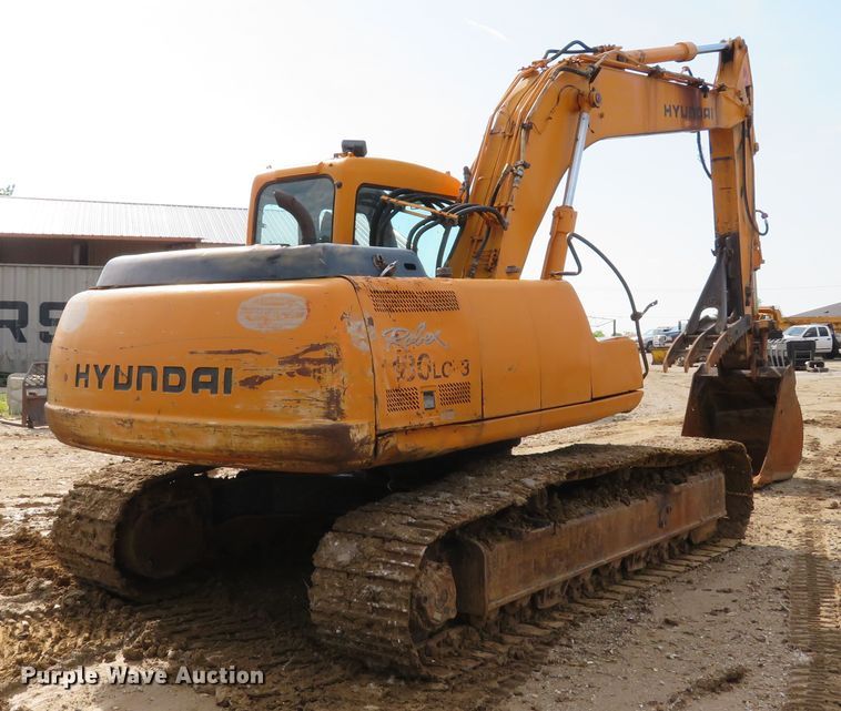 image for item DE8199 1995 Hyundai Robex 180LC-3 excavator