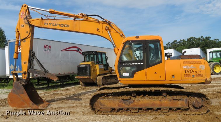 image for item DE8199 1995 Hyundai Robex 180LC-3 excavator