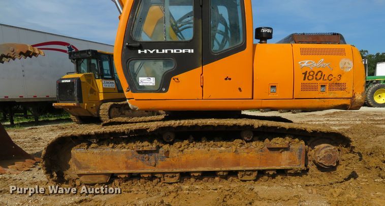 image for item DE8199 1995 Hyundai Robex 180LC-3 excavator