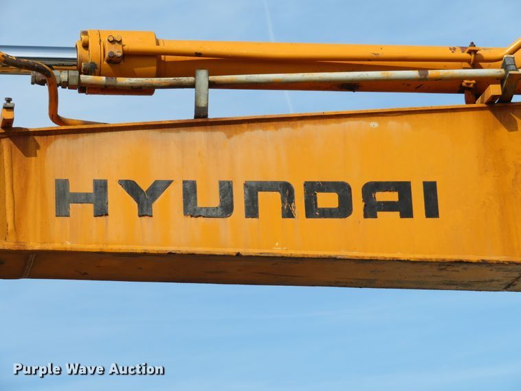 image for item DE8199 1995 Hyundai Robex 180LC-3 excavator