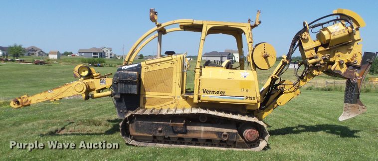 image for item DF0780 1999 Vermeer P125 vibratory cable plow