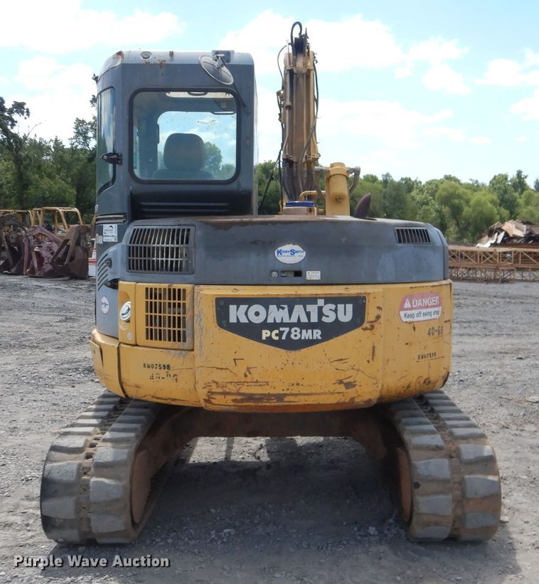 image for item DF2202 2007 Komatsu PC78MR mini excavator