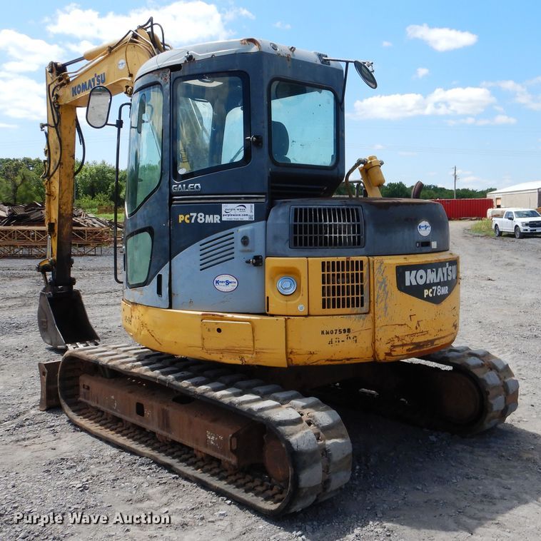 image for item DF2202 2007 Komatsu PC78MR mini excavator